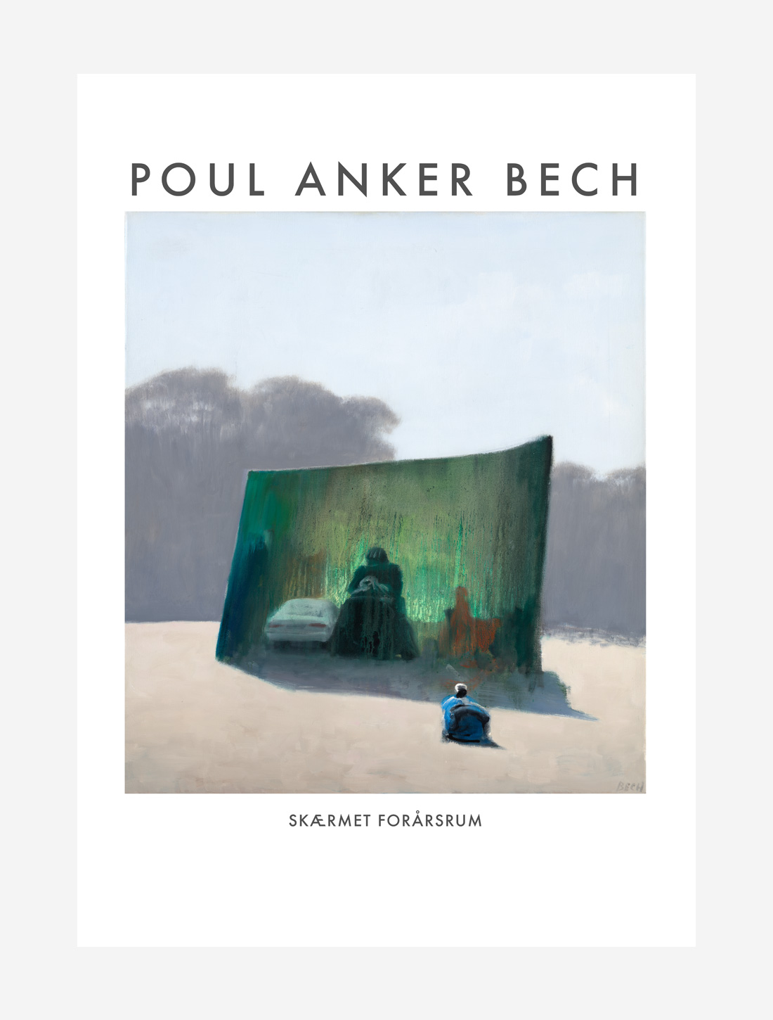 Poul Anker Bech plakater – Skærmet forårsrum