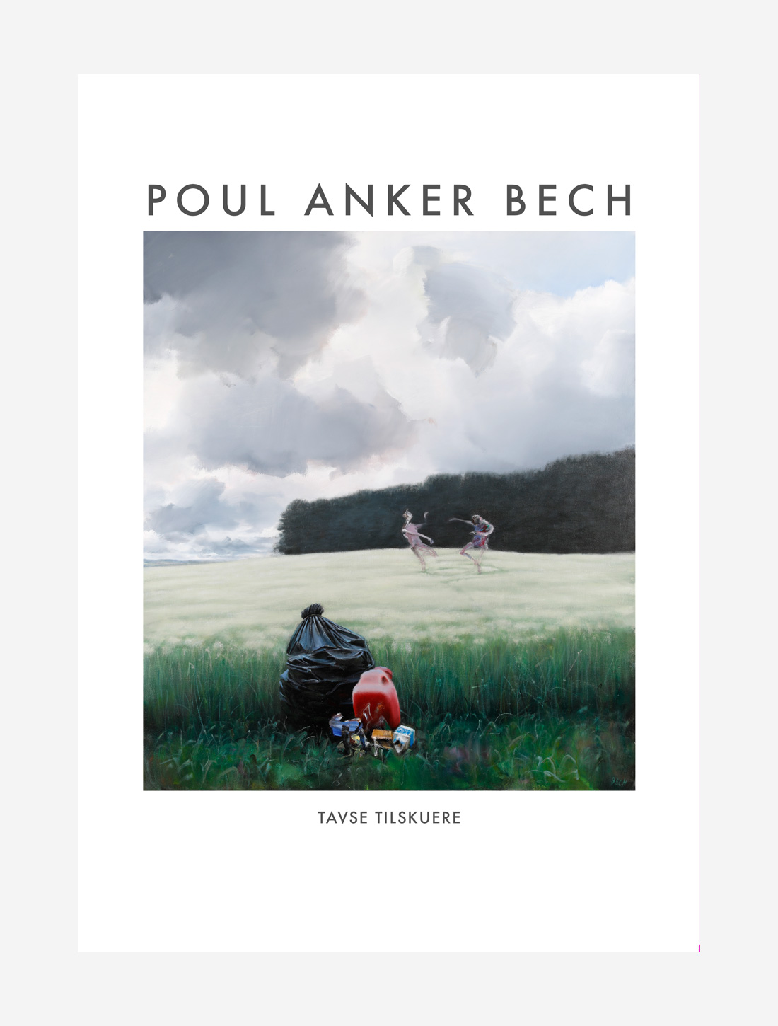 Poul Anker Bech plakater – Tavse tilskuere